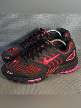 Nike Air Peg 2K5 'Black & Fire Red' Athletic Shoes FJ1912-001 Men’s Size 9.5